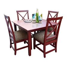 4 seater dining room table set. Robusta 4 Seater Dining Table Set Brown 4 Seater Dining Table Sets Dining Tables Sets Dining
