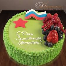 Любимый сметанник — торт на 23 февраля. Kupit Tort Na 23 Fevralya 030 F V Moskve Ot Konditerskogo Salona Napoleon