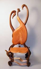 Fine Art Chair Functional Art Sculpture Unusual Furniture Art Chair Functional Art