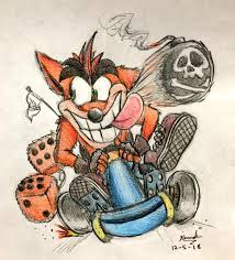 Poly Joe Colleg 5 Digital Edition Blm On Twitter Crash Bandicoot Characters Crash Bandicoot Graffiti Cartoons