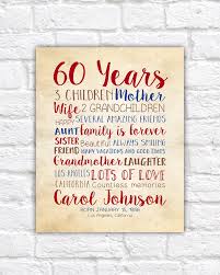Good birthday gifts for a 60 year old woman by sue teresa tan ehow may earn compensation through affiliate links in this story. 60th Birthday Gift For Mom Woman Turning 60 Years Old Mother Etsy Mother Birthday Gifts Mom Birthday Gift 60th Birthday Gifts