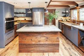 Solid wood and thick veneer. Gray Kitchen Cabinets Color Psychology Design Ideas Designing Idea