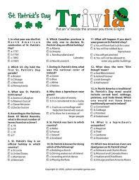 What are some other names used to refer to st. St Patrick S Day St Patrick S Day Trivia St Patrick S Day Games St Patrick Day Activities