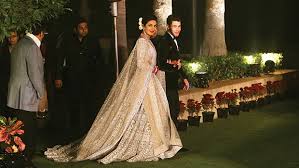 Priyanka chopra and nick jonas royal wedding photos and video #priyankachopra #nickjonas music: Priyanka Chopra S Red Wedding Gown For Indian Ceremony Marrying Nick Hollywood Life