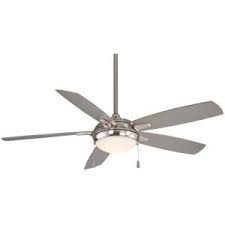 The symbio ceiling fan includes an integrated 16 watt dimmable led light module in dimensions: Minka Aire Symbio 56 In Integrated Led Indoor Brushed Nickel Ceiling Fan With Light With Remote Control F828 Bn The Home Depot