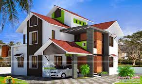 Sloping Roof House India House Roof Roof Design Kerala House Design