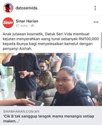 Hasrat itu dinyatakan mohd amin, 43, selepas mahkamah tinggi syariah kota bharu menolak tuntutan hadanah yang dibuat olehnya terhadap dsv. Erianazl Twitter