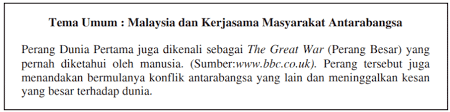 Nasionalisme di malaysia sehingga perang dunia kedua. Tema Umum Sejarah Kertas 3 Spm 2020 Tajuk Dan Arahan Calon