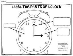 Pin By Shelly Frey On Math Time To The Hour Math Time Fun Worksheets For Kids