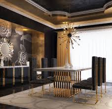 Black And Gold Marble Dining Table Vig Furniture S Modrest Kingsley Marble And Rose Gold Dining Table Headlines The Firstlooklvmkt N Luxury Dining Room Dining Table Marble Dining Room Table