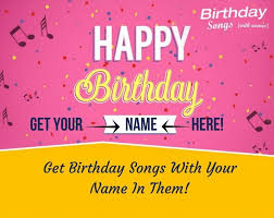 Birthday Wishes Song With Name And Photo Pin By Medipe On Cumpleanos Birthday Songs Songs Birthday Wishes