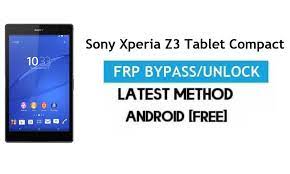 ¿cómo restablecer los valores de fábrica sony xperia . Sony Xperia Z3 Tablet Compact Frp Bypass Unlock Gmail Lock Android 6