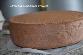 Genoise Au Cacao Facile Et Legere Le Sucre Sale D Oum Souhaib