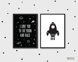 Black And White Rocket Image Outerspace Boy Bedroom Pictures Outerspace Theme Baby Boy Nursery Outerspace Wall Art Rocket Wall Art Rocket Kids Wall Art Baby Boy Nursery Themes Baby Nursery Design Art Wall Kids