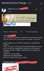 Easy to order, arrives quickly, and easy to redeem directly through the steam client. Paypal Service Charge With Steam Wallet Card Paypal Community