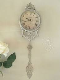 Check spelling or type a new query. Shabby Chic Pendulum Wall Clock French Grey Antique Vintage Style Paris New Shabby Chic Clock Wall Clock Pendulum Wall Clock