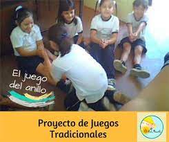 El animador/a hace la mímica de tener una pelota imaginaria, de la cual muestra el peso y el tamaño. Mi Sala Amarilla El Juego Del Anillo Proyecto De Juegos Tradicionales