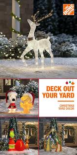 Home depot christmas decorations outdoor. Deck Out Your Yard With Illuminated Outdoor Christmas Decor Sure To Make Your House The Most Christmas Yard Decorations Christmas Decorations Outdoor Christmas