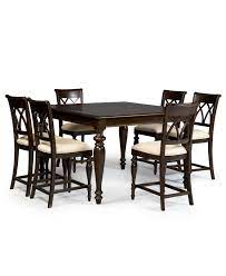Bradford Dining Room Furniture 9 Piece Gathering Set Table And 8 Chairs Dining Room Fur Dining Room Furniture Dining Table In Kitchen Modern Dining Chairs