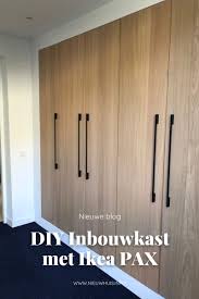 diy inbouwkast met ikea pax slaapkamer kast ikea slaapkamerideeen kast slaapkamer