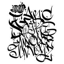 Pain and stiffness in your hips is more than a nuisance. Graffiti Font Alphabet Letters Hip Hop Graffiti Design Fototapete Fototapeten Rudiment Setzen Konnen Myloview De
