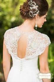 Elegant White Wedding Dress From Solutions Bridal Beaded Cap Sleeve Gown Cherish By Suzanne Wedding Dresses Bridal Alterations Wedding Dresses With Straps