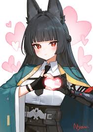 Miyabi Hoshimi A cute fox girl