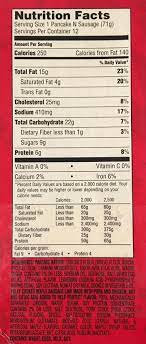 Fat 9 • carbohydrate 4 • protein 4 . Jimmy Dean Original Pancakes Sausage On A Stick Review Freezer Meal Frenzy