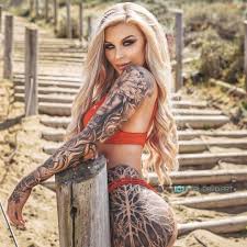 Tattoo model Ellie Rayne | Las Vegas, USA | iNKPPL