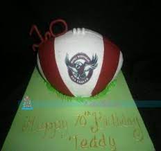 This time in a glorious white can with manly sea eagles heritage logo. Cake Blossom The Cake Decorators Manly Sea Eagles Cake Party Inspiration Manly Cake Decorating