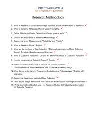 Focus on measuring, collecting and drawing relationships through statistical analysis and experimentation. Research Methodology