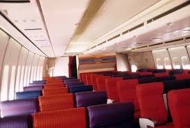 Pan Am 747sp Cabin Pan American Airlines Air Carrier Vintage Airlines
