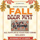 Design Your own Fall or Xmas Door Mat event image