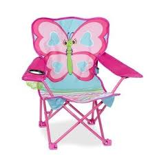 Melissa Doug Cutie Pie Butterfly Camp Chair Kohls In 2020 Camping Chairs Butterfly Chair Camping Chair