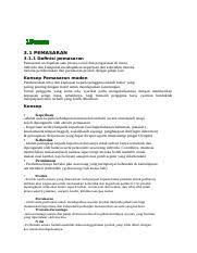 Maybe you would like to learn more about one of these? 63688019 Pengajian Perniagaan Stpm Kertas 1 Bab 3 Fungsi Perniagaan Docx 3 1 Pemasaran 3 1 1 Definisi Pemasaran Pemasaran Merupakan Satu Proses Sosial Course Hero