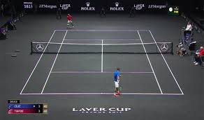 With that in mind, what other court surfaces and tennis balls are currently in use on the atp tour? Laver Cup 2017 Why Are The Courts Black What Surface Is It Will It Help Roger Federer Tennis Sport Express Co Uk