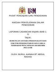 Mewujudkan kerjasama internasional dalam memecahkan persoalan internasioanal di bidang ekonomi, social, kebudayaan, dan kemanusiaan. Hubungan Antara Personaliti Dan Faktor P Doc Pusat Pengajian Ilmu Pendidikan Kaedah Penyelidikan Dalam Pendidikan Laporan Cadangan Kajian Bab 13 Tajuk Course Hero