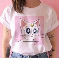 Luna gives sailor moon and the inner guardians a lot of helpful items in their fight against evil, from. Sailor Moon Luna Cat Shirt Sugarsweet Me