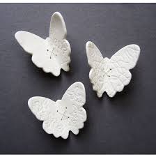 Download 3 Porcelain Ceramic Sculptures 3d Butterfly Wall Art Vintage Lace Texture Sterling Silver Wall Decor Uk Shop Bathroom Decor Bedroom Wall Art 3d Butterfly Wall Art Butterfly Wall Art Wall Sculpture Art