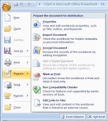 update data linked from excel 2007 to a powerpoint 2007