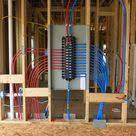 *new* vanguard 18 port (9 hot, 9 cold) manabloc modular manifold plumbing system. We Use The Manabloc Plumbing System Which Provides A Separate Switch For Every Water Connection In The Energy Efficient Homes Building A Shed Plumbing System