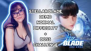 Souls Streamer tries Stellar Blade DEMO