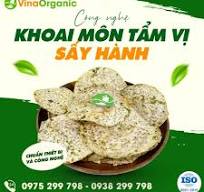 Chuyển giao công nghệ Khoai môn sấy tẩm vị hành giòn rụm