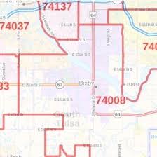 Includes area code listings of all oklahoma area codes with corresponding cities. Bixby Ok Zip Code Map