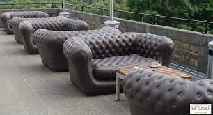 Inflatable lounge chair with ottoman blow up chaise lounge air lazy sofa set flocked couch portable inflatable seats for lounge inflatable deck chair for indoor & outdoor 3.7 out of 5 stars 320 $41.98 $ 41. 15 Best Inflatable Outdoor Sofas Perfect For Backyard Fun