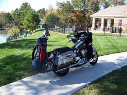 We are ready to help mount your wolfman motorcycle luggage to your bike, call us today! Motorcycle Golf Bag Carrier 2x2 Cycles