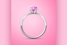The free images are pixel perfect to fit your design and available in both png and vector. Silver Wedding Ring On Pink Background Diamond Silver White Precious Love Wedding Romance Isolated Marriage Jewel V 2020 G