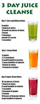 Three Day Juice Cleanse Detox Smoothie Recipes Detox Juice Detox Juice Recipes