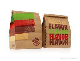 Explore more like burger king wrapping paper. Burger King Packaging And Visual Identity Paper Bag Burger Packaging Burger King Burger