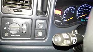 How To Turn On And Off Your Headlights In A 99 06 Chevy Silverado 2004 Chevy Silverado Silverado Headlights